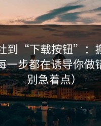 从黑料社到“下载按钮”：搬运号如何套壳每一步都在诱导你做错选择（别急着点）